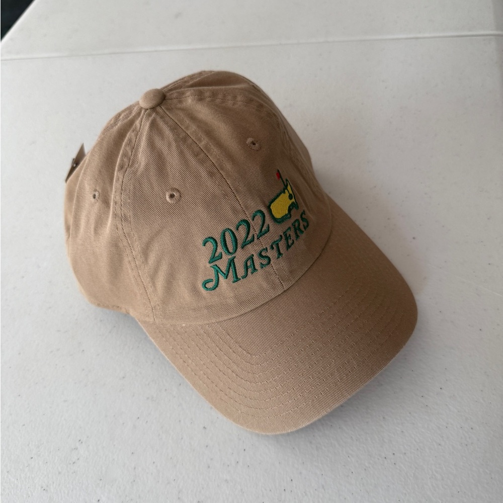 Masters Tan Baseball Cap